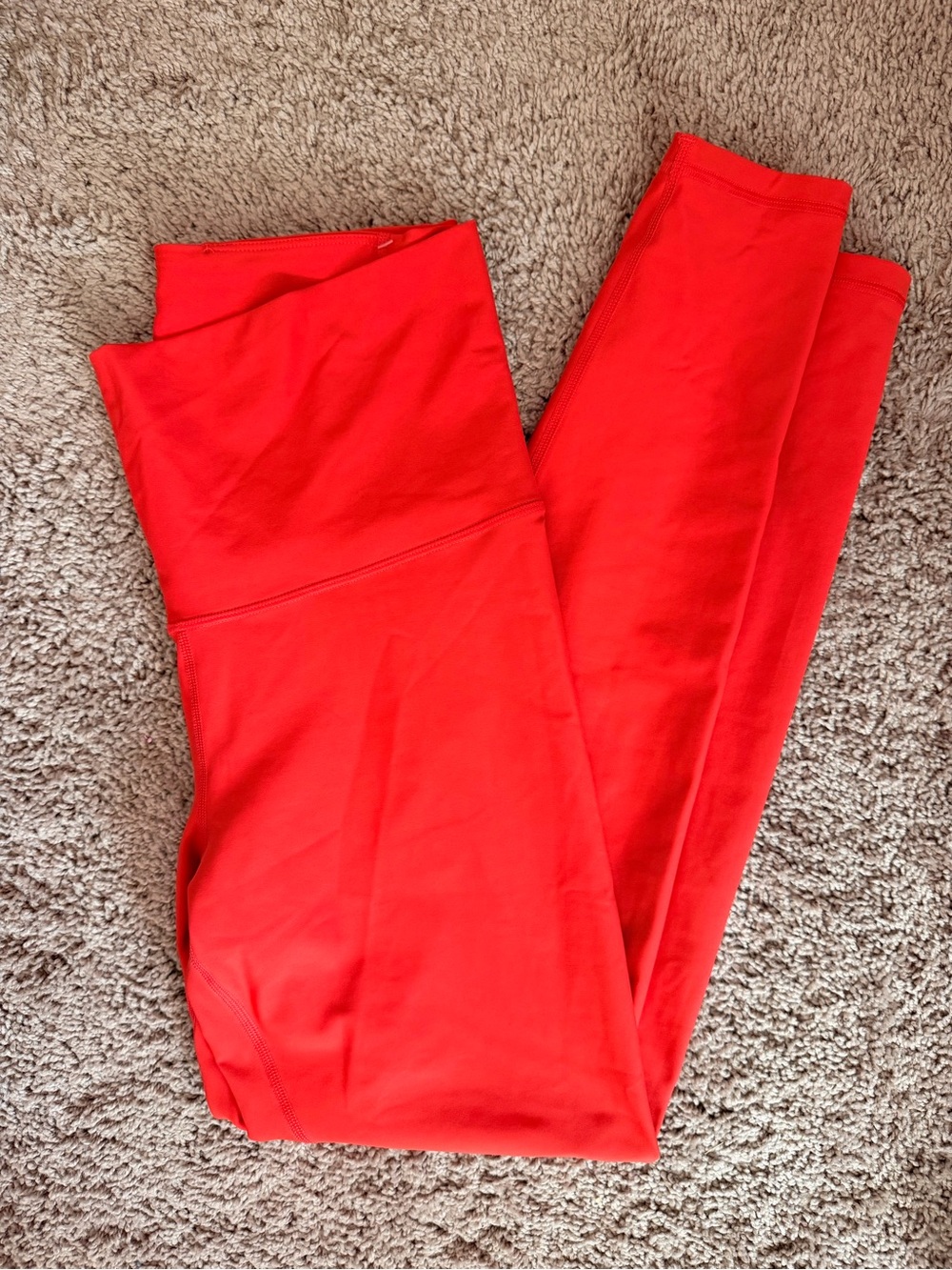 Old Navy Active Red High-Rise Leggings